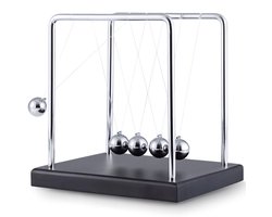 Newton cradle XL - Hoogwaardige Newton Pendel - Pendulum - Ballen - Kantoor - Decoratie - Natuurkunde - Accessoires - Bureau