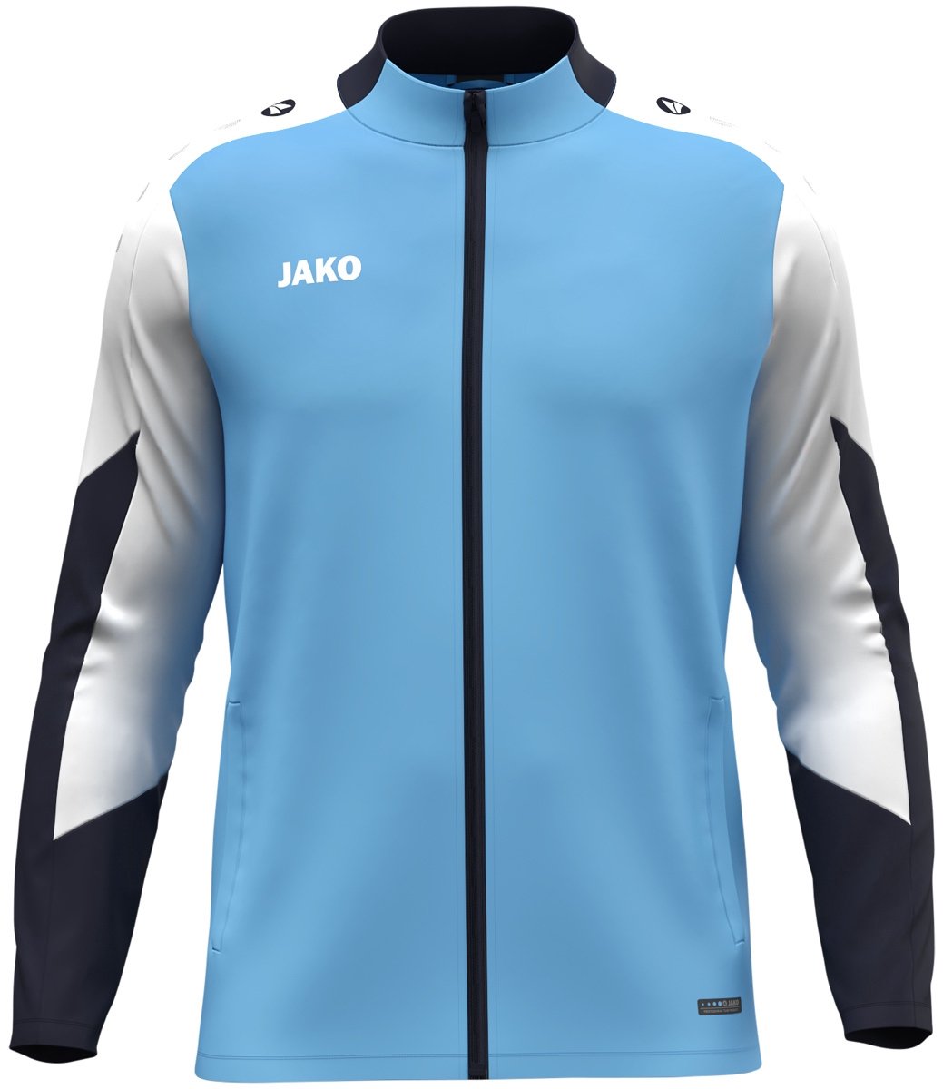 Jako Dynamic Polyestervest Heren - Hemelsblauw / Wit / Marine | Maat: M