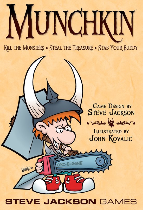 Munchkin - Engelstalig Kaartspel