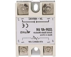 Allecto plus - Spanningsregelaar SSR-40VA 24-480V AC 40A - Industriële Automatisering