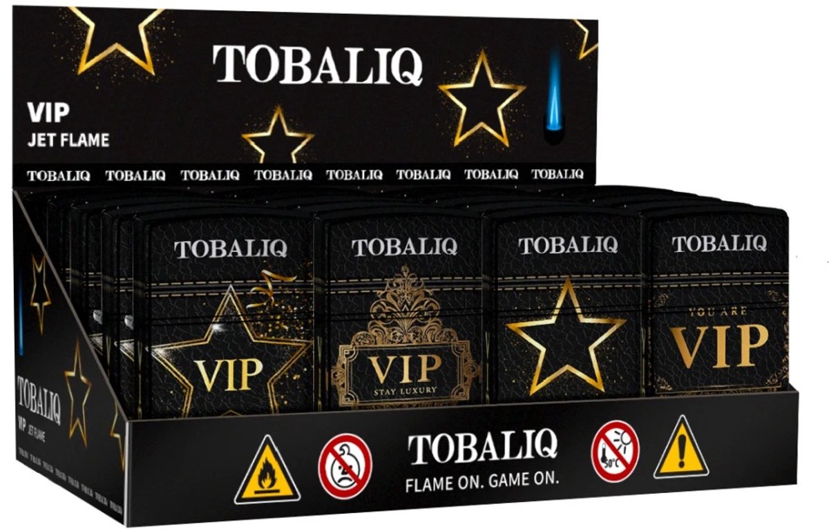 Jet Flame Aansteker - Design VIP - Gasbrander - Aansteker - Navulbaar - Stormaansteker - Vuurwerk aansteker - BBQ - Gasaansteker