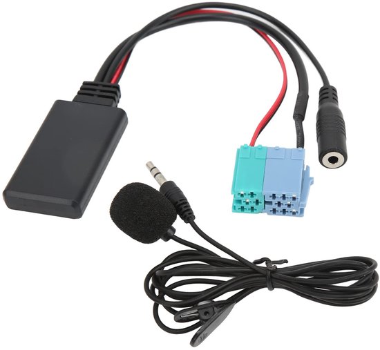 Bluetooth AUX Module, Car Bluetooth Module Audio Aux Cable Microphone ...