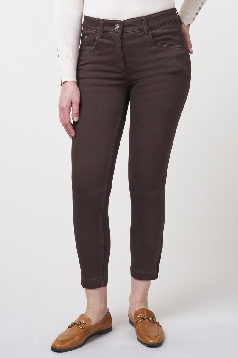 Twigie Coloured Shape-On Straight Jeans Kort