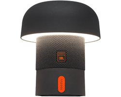 Kooduu Sensa PLAY Mini - Bluetooth Speaker met SOUND BY JBL - Dimbare LED-lamp - Oplaadbare batterij - Nachtlamp - Dimbaar - 16cm hoog - kleur Anthracite