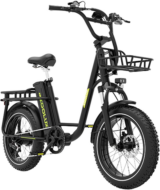 Elektrische fatbike Koolux X7 250W motor 48V 25Ah accu 20×4.0 inch banden hydraulische schijfremmen