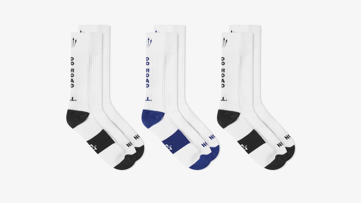 Nike Nocta sokken Drake colab 3 Paar Wit