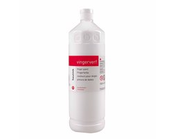 Vingerverf | Heutink | Wit | 1000 ml | kindveilige vingerverf | glutenvrij