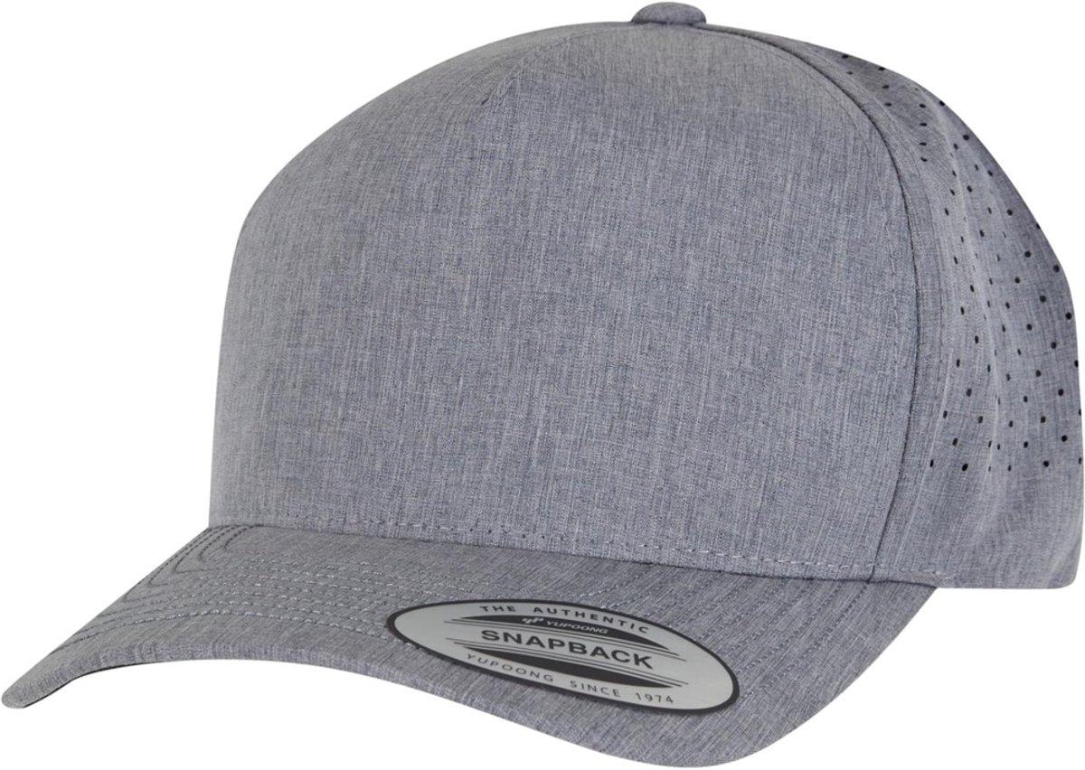 Flexfit - 5 Panel Snapback Pet - Grijs