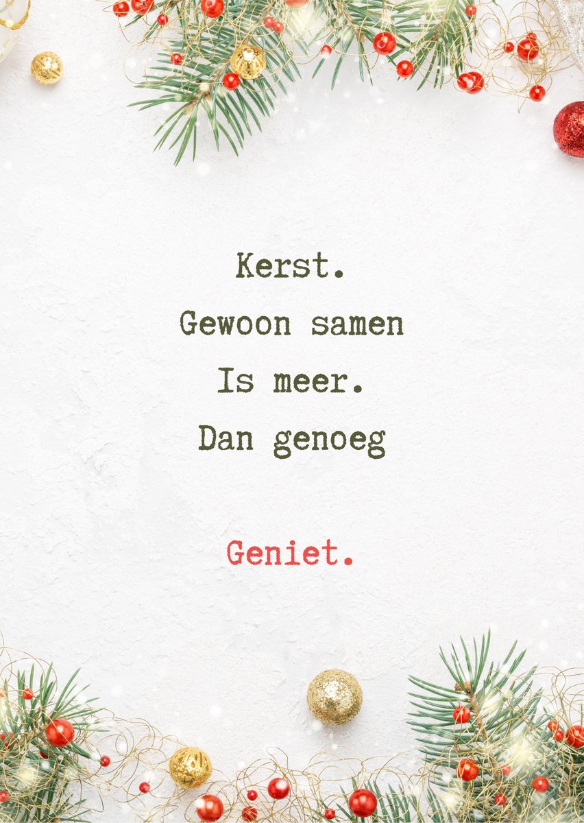 Lise Schrijft - Duurzame Linnen Persing Kerstkaarten Set - 12 Stuks met Sluitstickers & Enveloppen - Lieve tekst - FSC Mix - Voor Kerst en Nieuwjaar