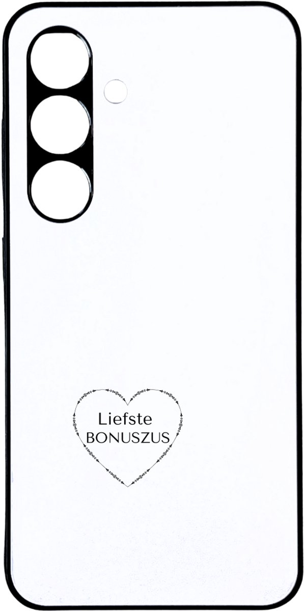 Hacebo® - liefste bonuszus telefoonhoesje - Zus - de liefste bonuszus - telefoonhoesjes - verjaardag - cadeautje voor zus - zus artikelen - kado - geschenk - hoesje geschikt voor Samsung Galaxy S24
