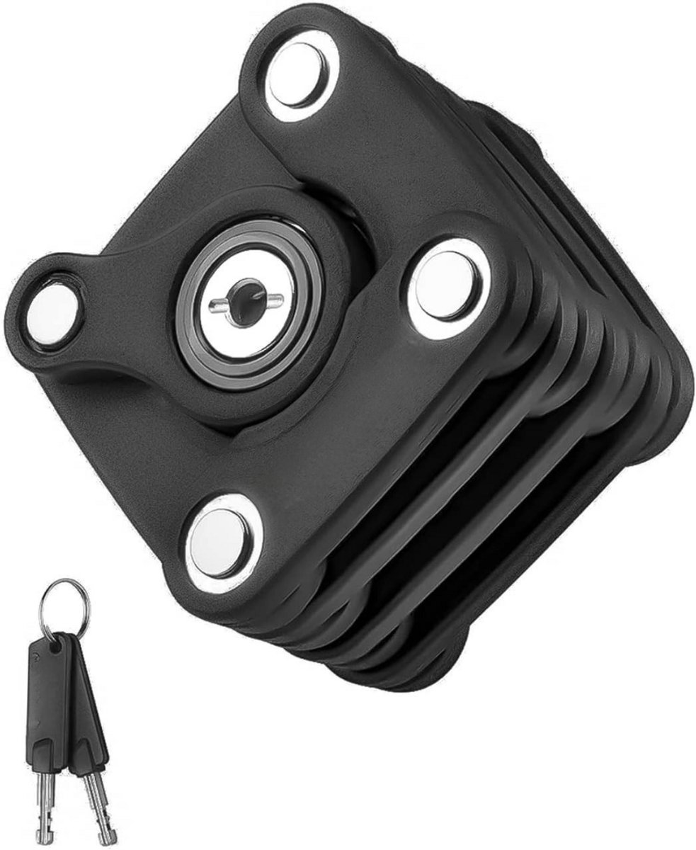 Lexium Vouwslot - Slot voor Electrische Fietsen en Fatbike - Fietsslot - Voor elk type Fiets - Met Houder