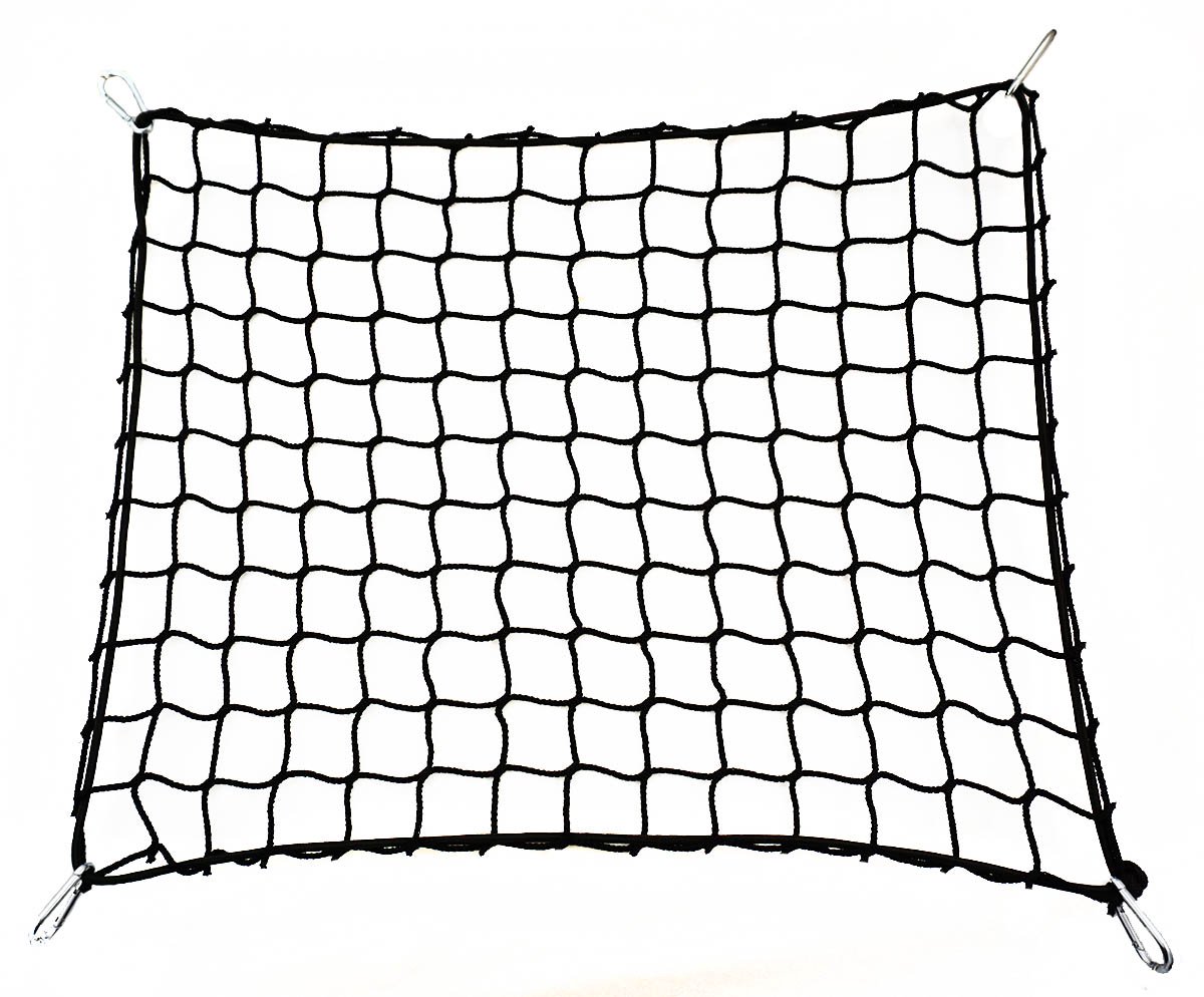 FEROCITY - Universeel autonet - 120x80 cm - kofferbaknet - hondennet auto - scheidingsnet - Zwart