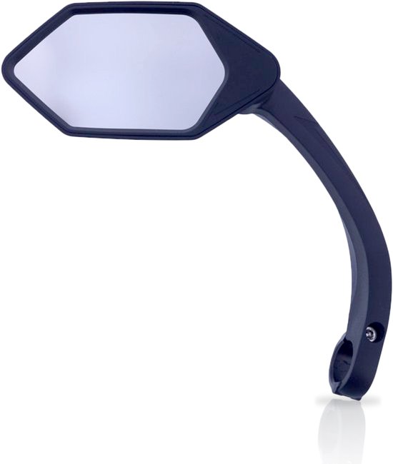 Craved Fietsspiegel - Links - Verstelbaar - E-Bike - Onbreekbaar glas - Zwart