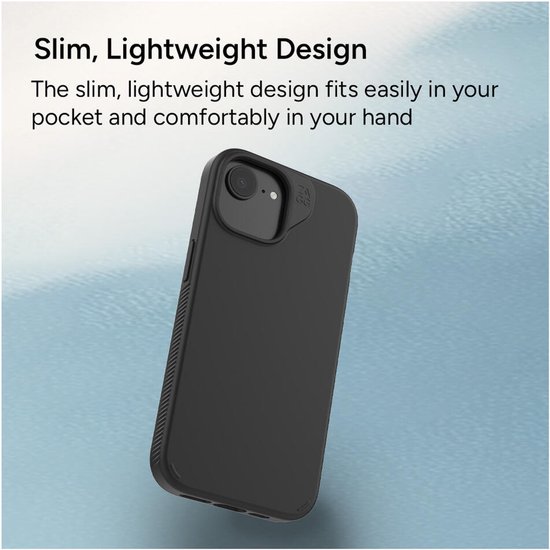 Coque de Luxe ZAGG Snap pour Apple iPhone 16e/15/14/13 - Coque arrière en graphène compatible MagSafe - Protection antichute 3M - Matériau recyclé - Zwart