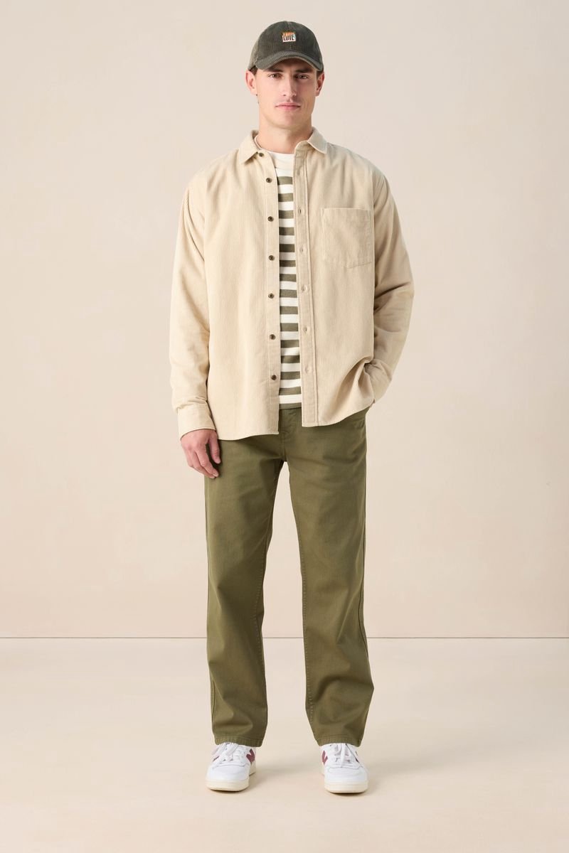 Sissy-Boy - Donkergroene mid-rise chino
