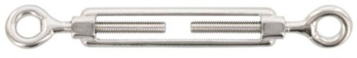 Spanschroef M8 | RVS A4 | Oog|Oog | Per Stuk