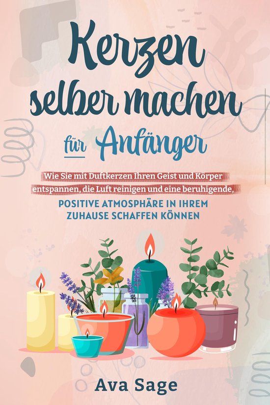 Kerzen selber machen für Anfänger - cover