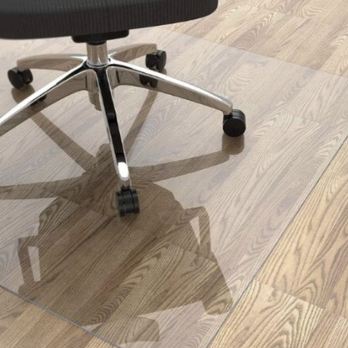 Benson tafel beschermmat - tafelzeil - 120 x 60 cm - transparant - anti krassen onderlegger