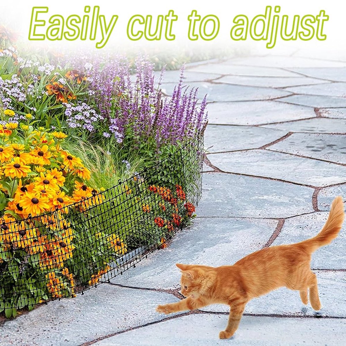 Kattenwerende mat met spikes - Flexibel en duurzaam - 1 stuk - Kunststof