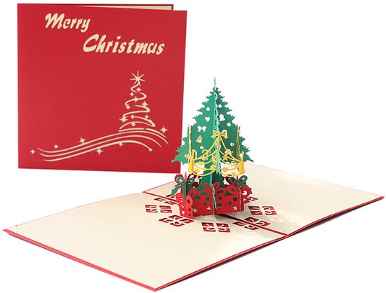 SANTORO Pirouette, Christmas 3D Pop Up Greeting Card