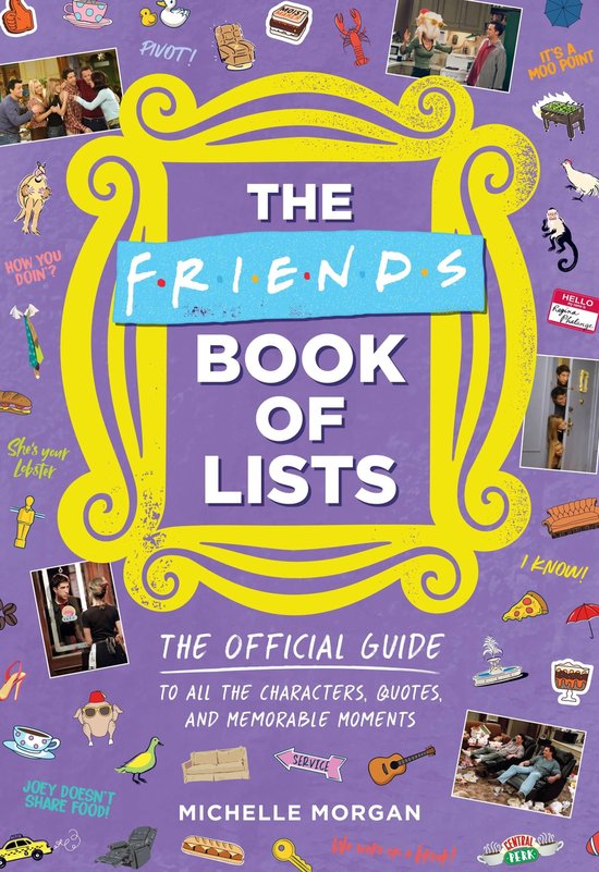 The Friends Book of Lists - cover