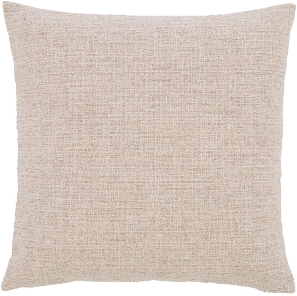 Sierkussen FLINT - Ø45x10 cm - Wit