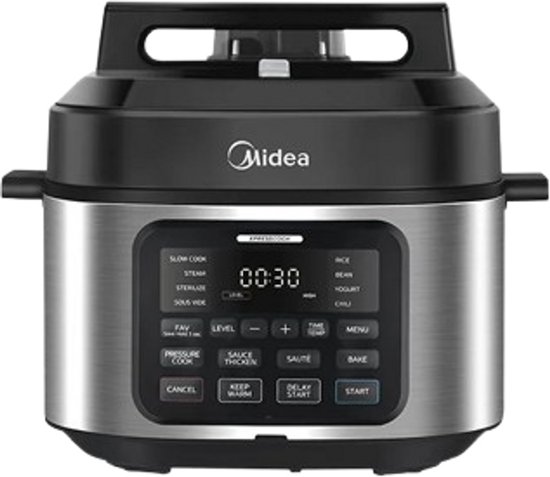 9-in-1 Multi-Cooker - 6L - 12 Kookfuncties - Drukpan - Slow - 9-in-1 - €159,95