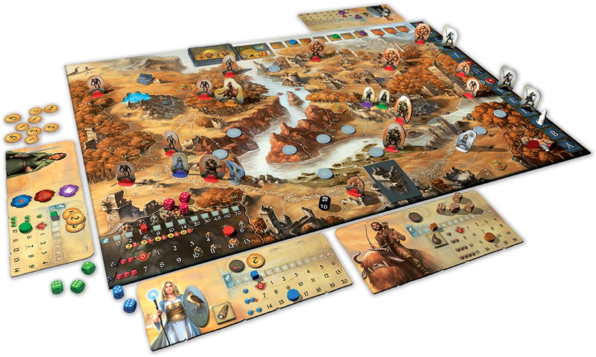 999 Games - De Legenden van Andor: Het Verre Land - Coöperatief spel - vervolg op het nieuwe tijdperk! — afbeelding 2