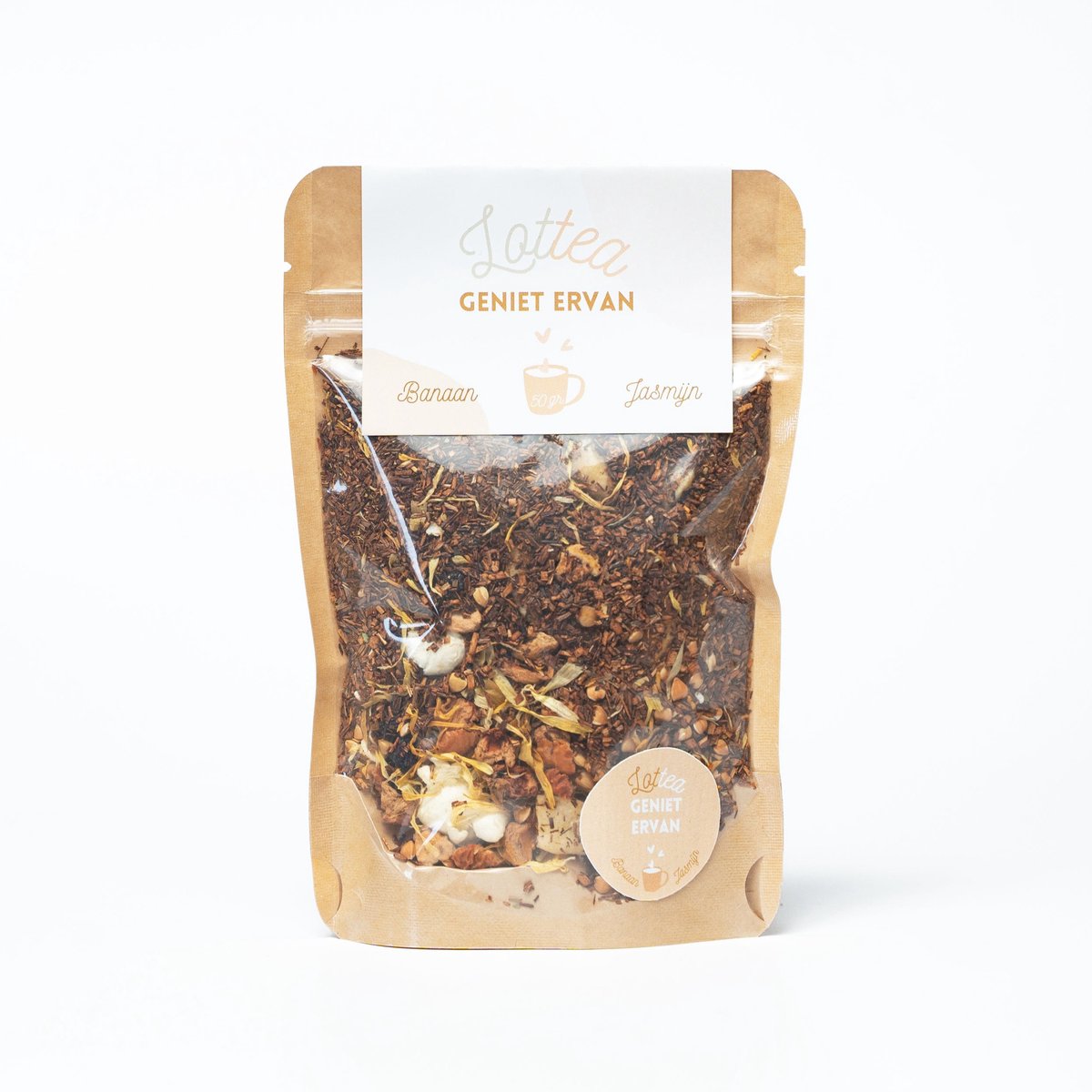 Lottea Geniet Ervan thee 50 gram Stazak - losse thee, rooibos, rooibos thee, thee cadeau, thee geschenk
