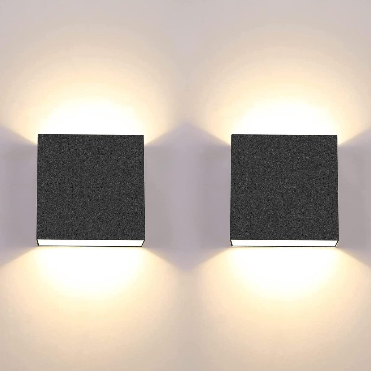 Wandlamp - Wandlamp Binnen - Accu - Trapverlichting - Wandlampen - Muurlamp - Lamp - 2 Stucks