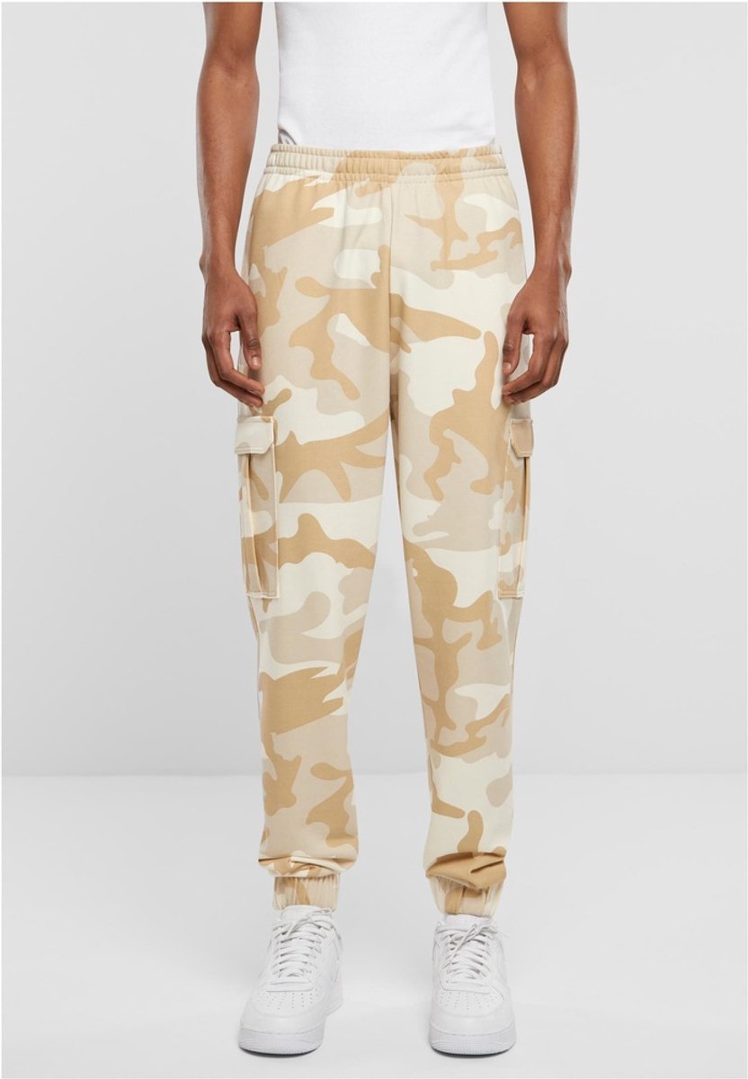 Urban Classics Wide Camo Cargo Heren joggingbroek S Groen