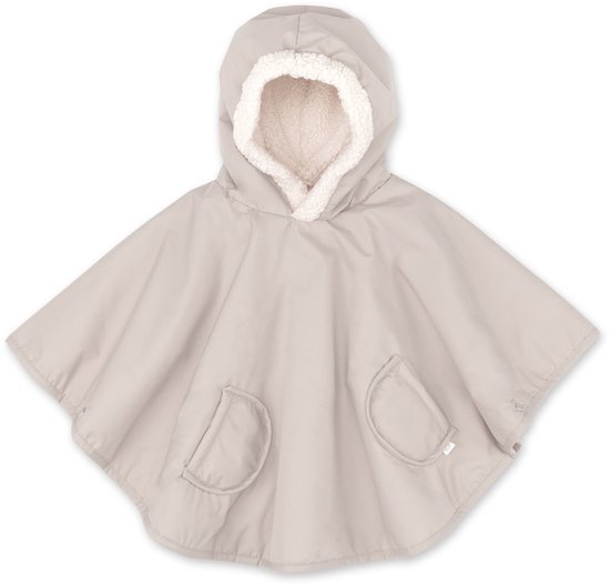 BEMINI Poncho de voyage - 9-36m - Waterproof + teddy - Neutral
