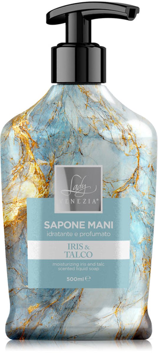 Lady Venezia Collezione Marmi Handzeep met Iris en Talk 500 ml