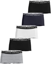 Bjorn Borg Björn Borg boxershorts meisjes - 5-pack - katoen stretch - Core Minishorts - kinderondergoed - 128