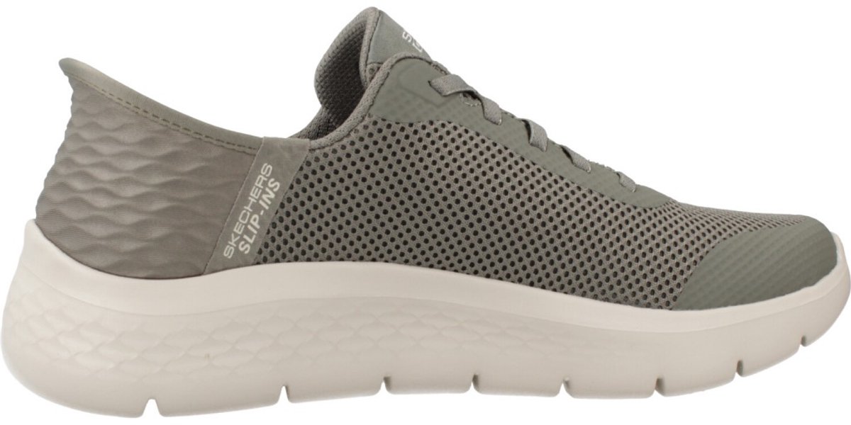 Skechers Go Walk Flex - Grand Entry Dames Instappers - Groen