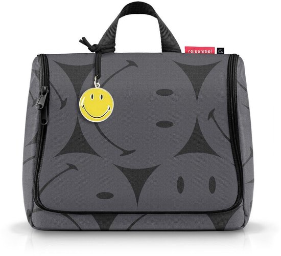 Reisenthel Toiletbag XL Toilettas Ophangen - 4L - Smiley® Grijs