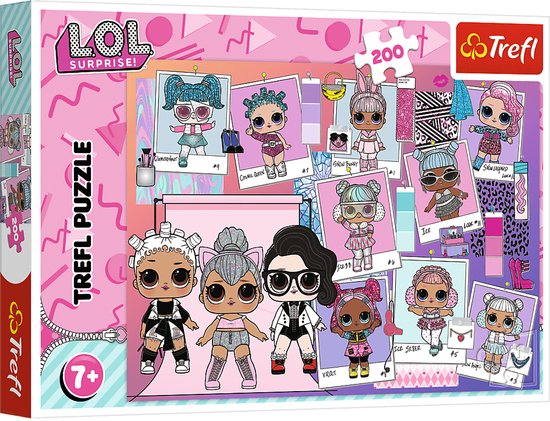 Trefl 13288, 200 stuk(s), Stripfiguren, 7 jaar