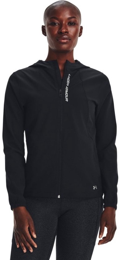 Under Armour Outrun The Storm Regenjas Zwart L Vrouw