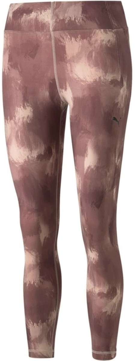 Puma sportbroek voor dames dameslegging Studio Your Move AOP Tight Rose Quartz 163977 Rosa