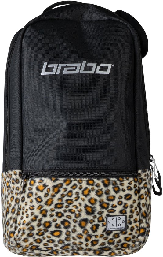 Sac à dos Brabo FUN Léopard/Noir Sac de sport unisexe - Léopard/Noir