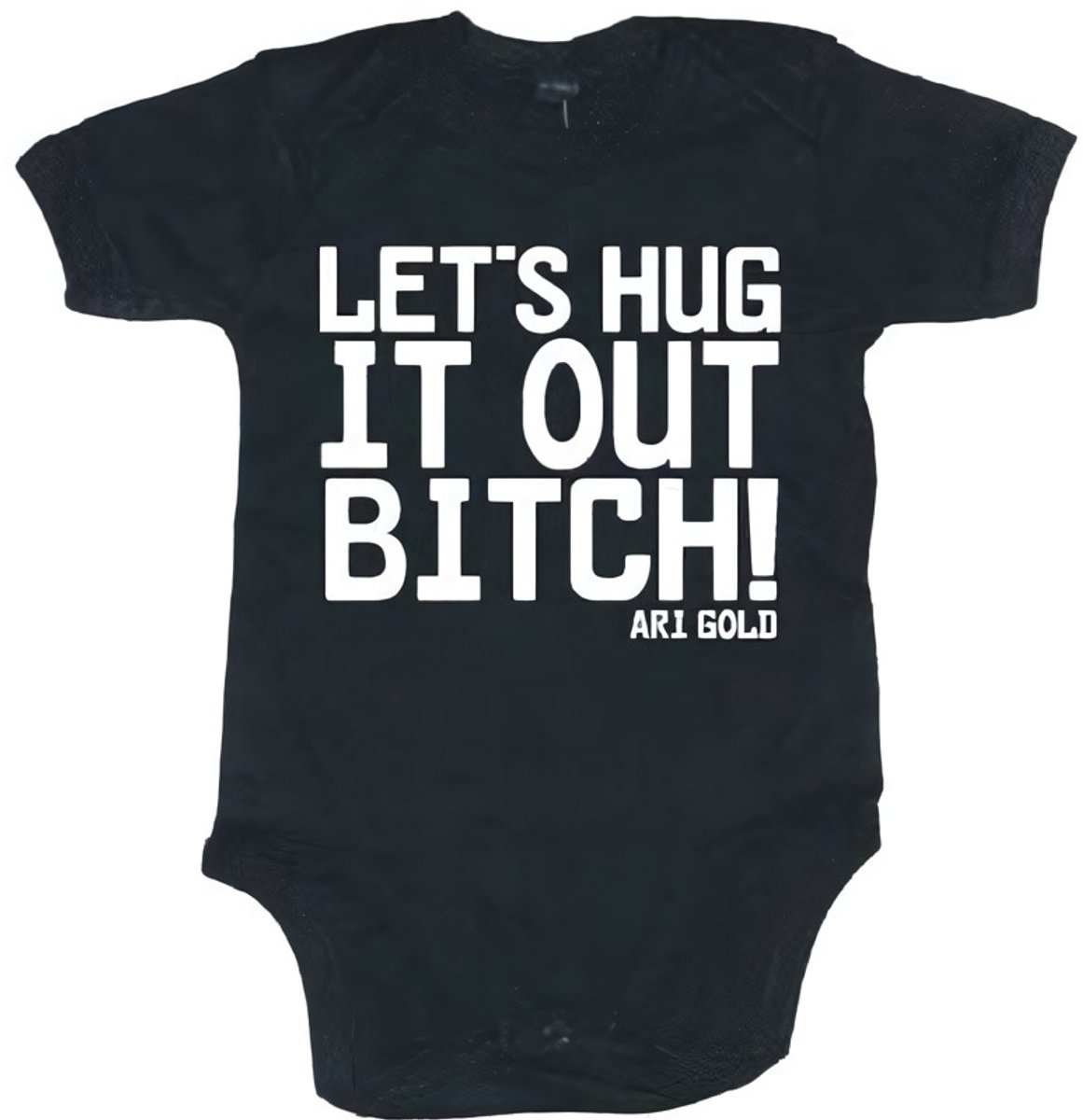 Hybris Kinder Let S Hug It Out Bitch Body SH-13-14005-L69 Black-6-12Monate