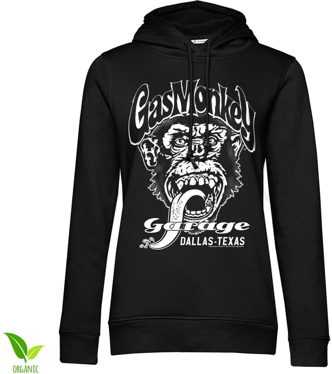 Gas Monkey Garage Hoodie Dallas, Texas Girls Hoodie GMG-57-GMG001-H95-4 Black-L
