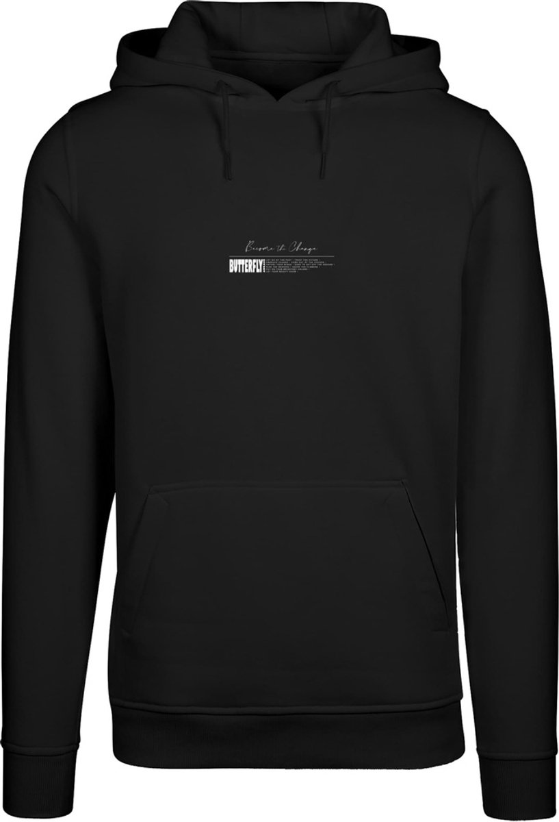Mister Tee Become the Change Butterfly 2.0 Hoodie/trui XXL Zwart
