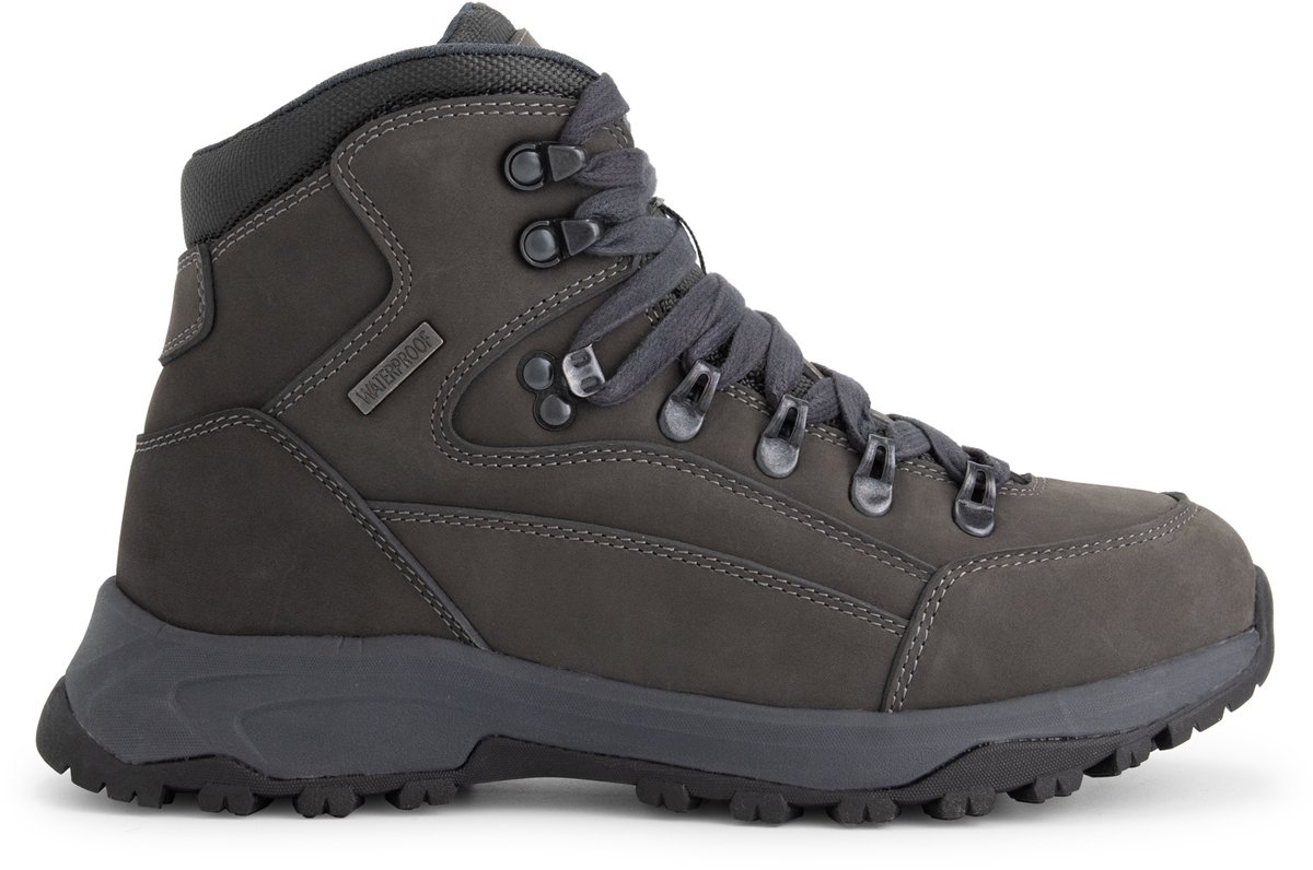 Travelin’ Klovborg Dames Halfhoge wandelschoenen Waterdicht Grijs