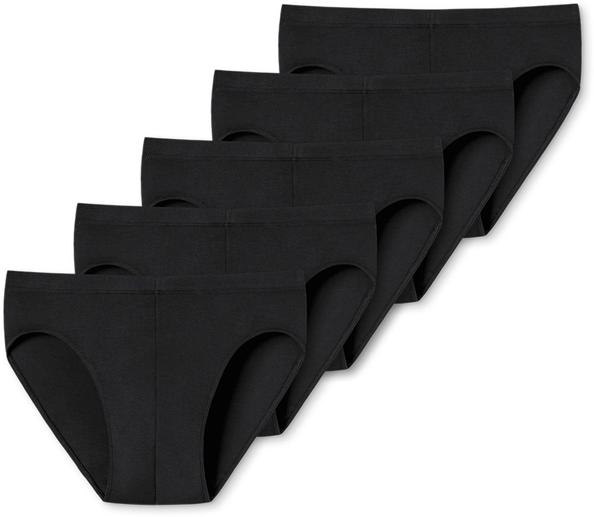 Uncover by Schiesser 5 PACK Supermini - UNCOVER Cotton Heren Onderbroek - zwart