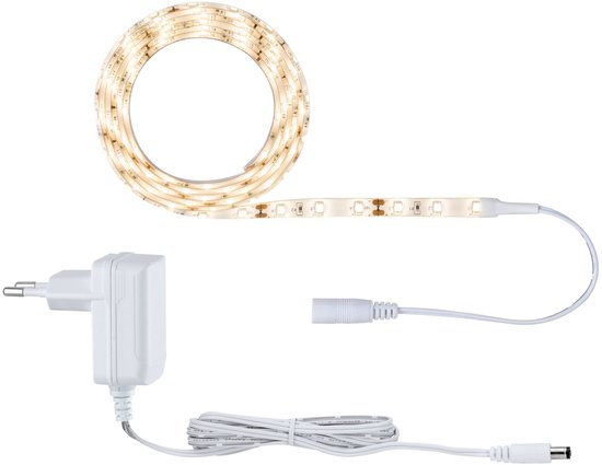 SimpLED LED Strip Warm wit Volledige set 1,5m gecoat 5W 300lm/m 60 LEDs/m 3000K 6VA