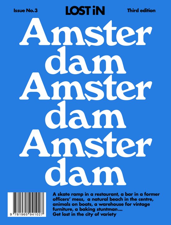 Lost in Amsterdam (third, updated edition) - cover