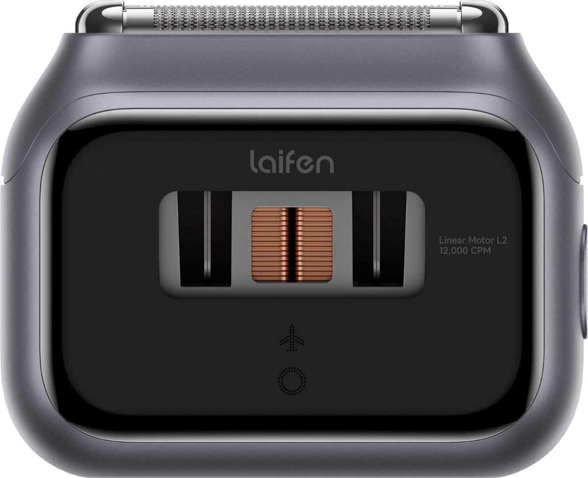 Laifen P3 Pro Scheerapparaat voor Mannen - Compact & Waterdicht - Nat, droog en schuimscheren - 100 minuten accuduur - Quick charge functie - Dark Grey