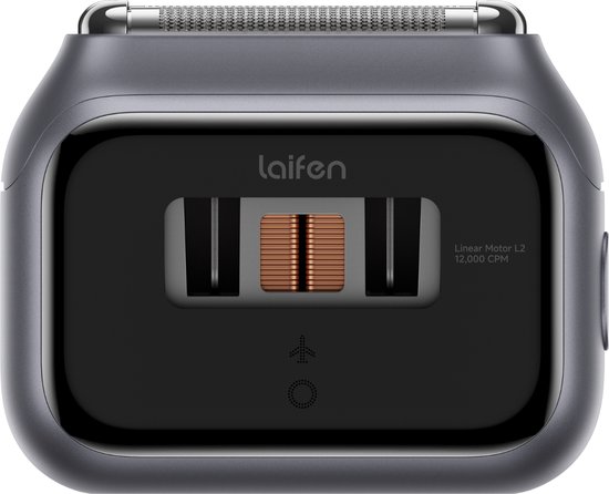 Laifen P3 Pro Scheerapparaat voor Mannen - Compact & Waterdicht - Nat, droog en schuimscheren - 100 minuten accuduur - Quick charge functie - Dark Grey - Laifen - €199,99