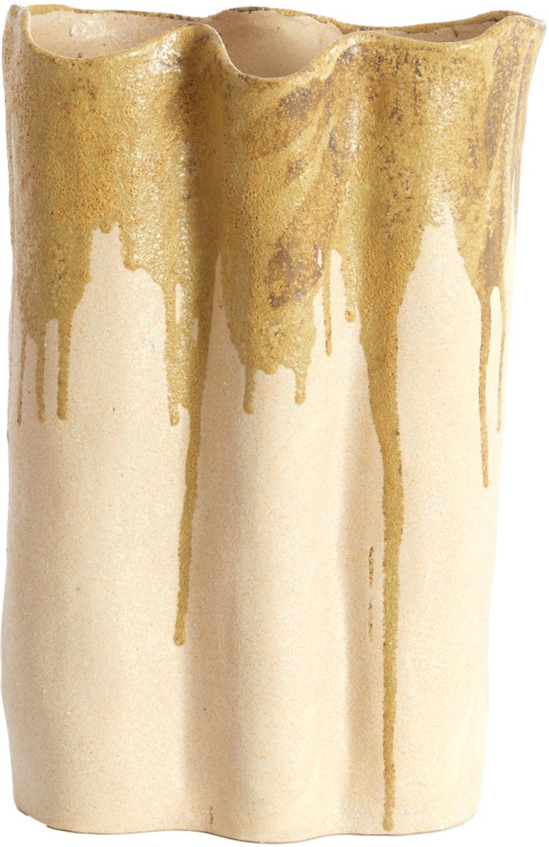 Vaas FLOVILLA - 26x14x40 cm - Wit